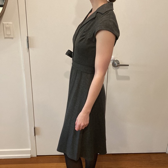 Calvin Klein herringbone pattern dress - Picture 6 of 7